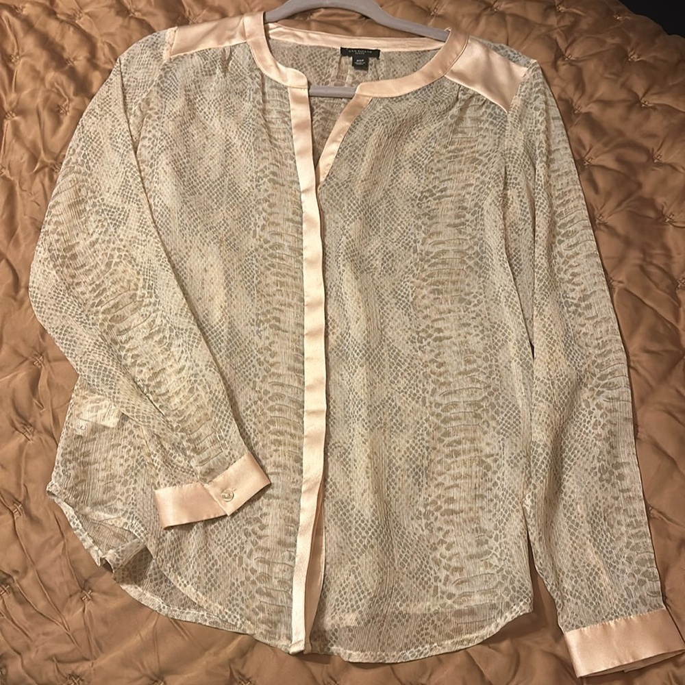 Ann Taylor Petite Button Down
